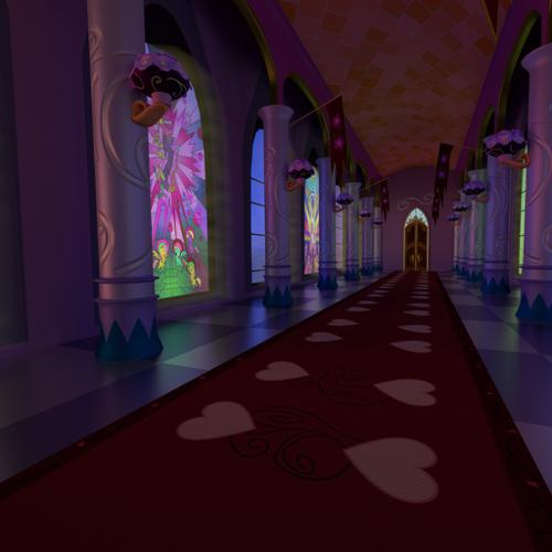 Canterlot hallway preview image